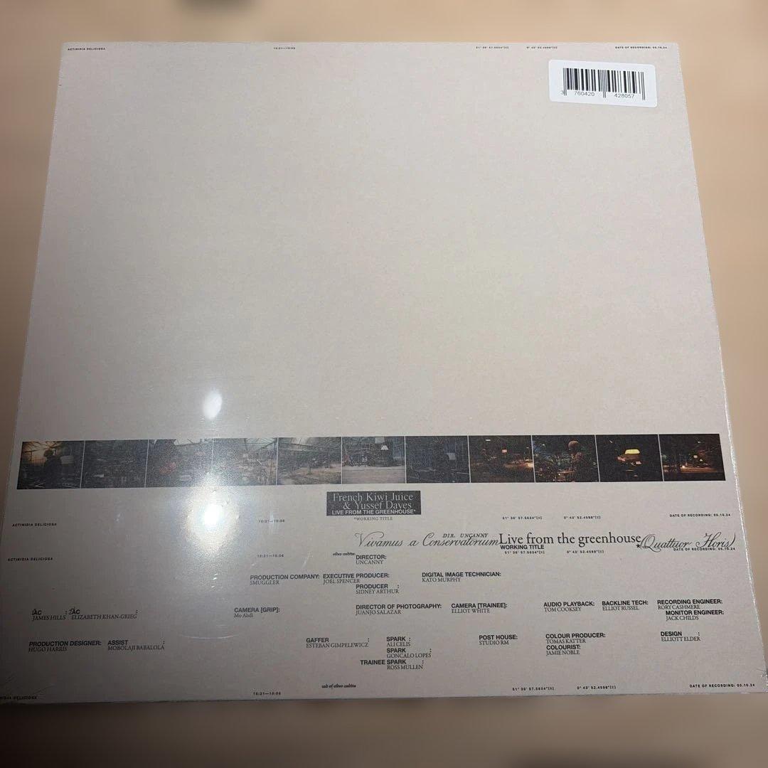 [レコード] FKJ yussef dayes live LP