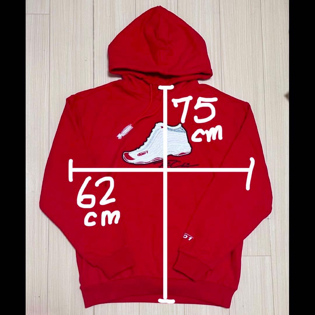 AND1 パーカー XL 175cm-180cm
