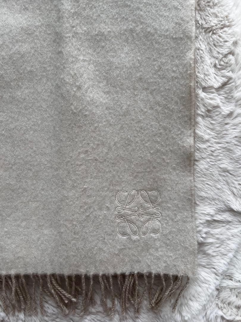 【LOEWE】バイカラー　マフラー