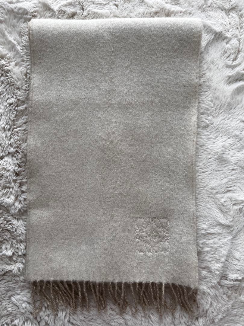 【LOEWE】バイカラー　マフラー