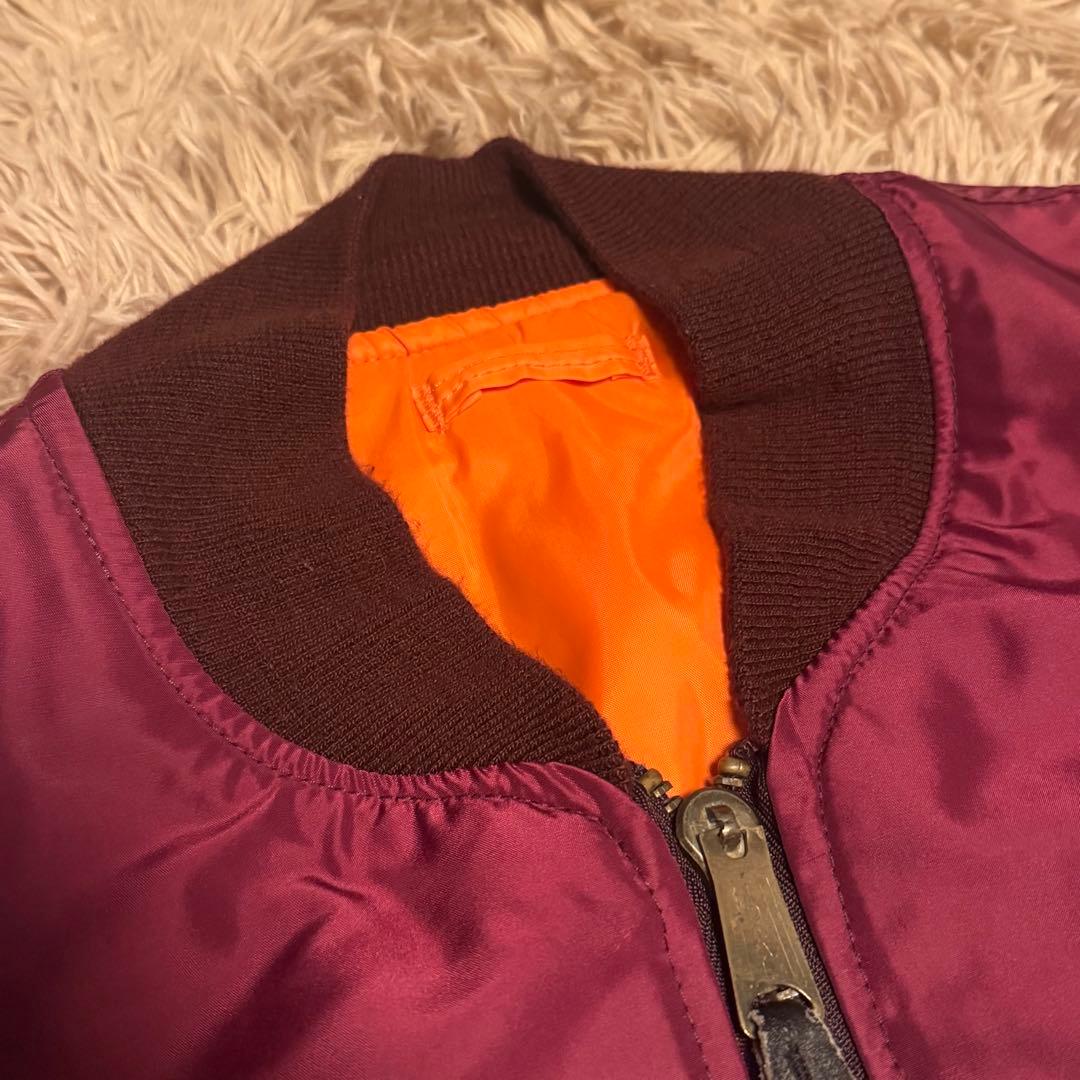 USA製　CORINTH コリンス MA-1 フライトジャケット　希少カラー