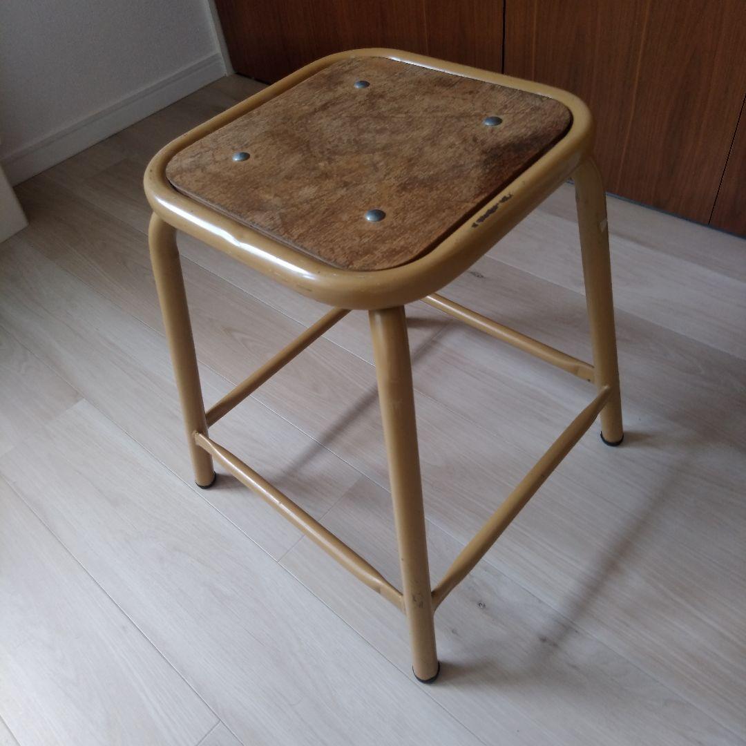 Sele フランス海軍　フランスアンティーク　ビンテージスツールインダストリアル