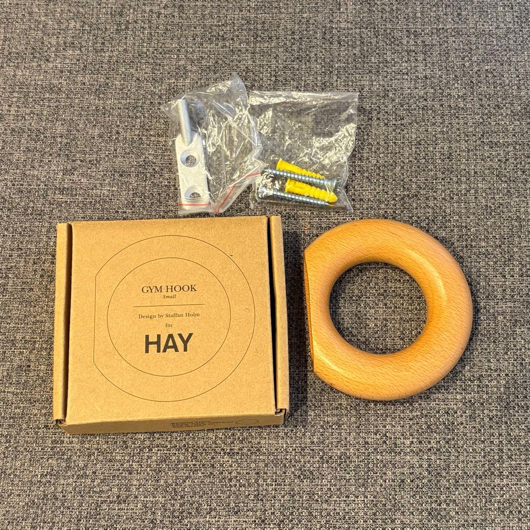 土日限定セール中廃盤 早い者勝ち！HAY GYM HOOK Sサイズ ナチュラル