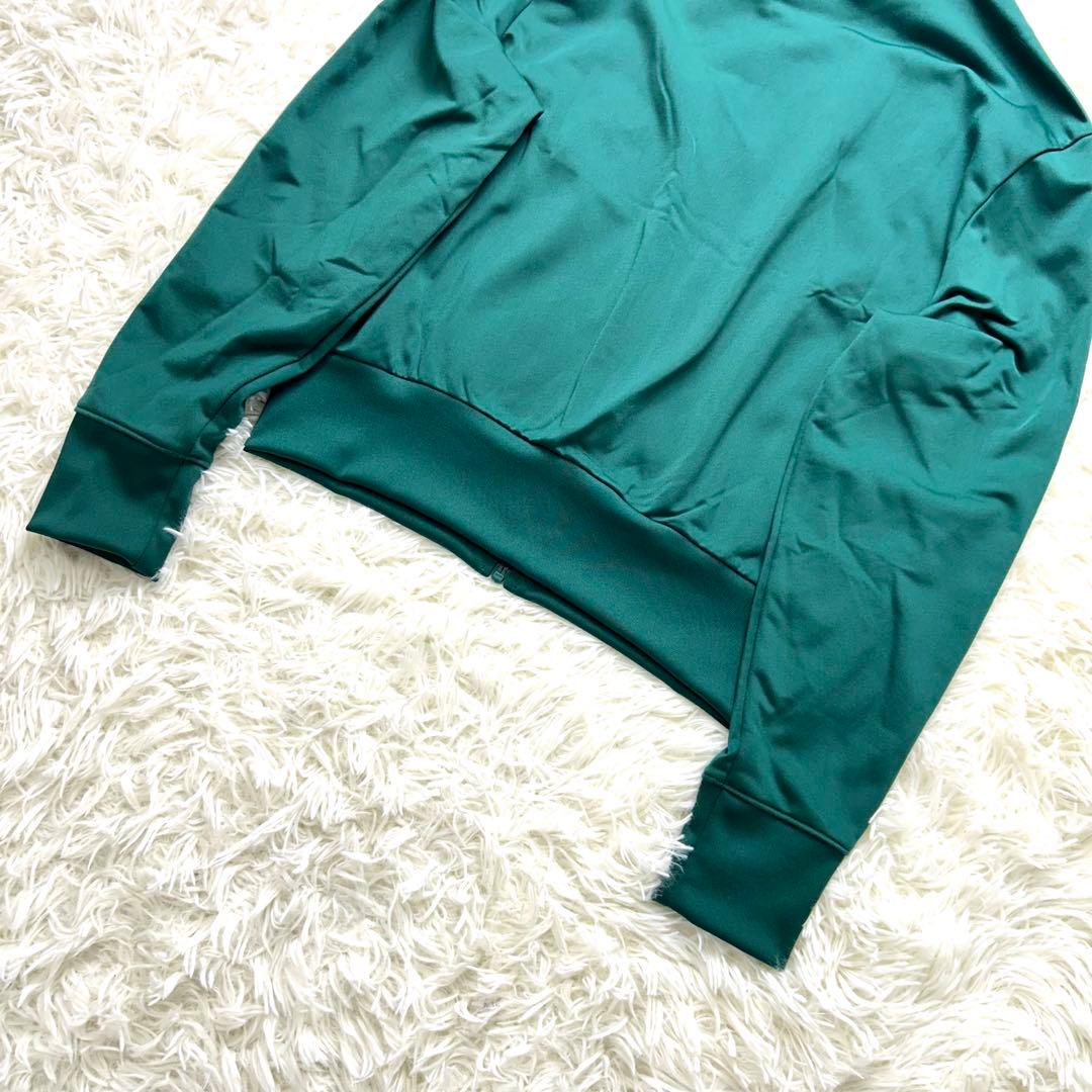 2XL新品同様 アディダス ファイアーバード ハイネック トラックジャケット 緑