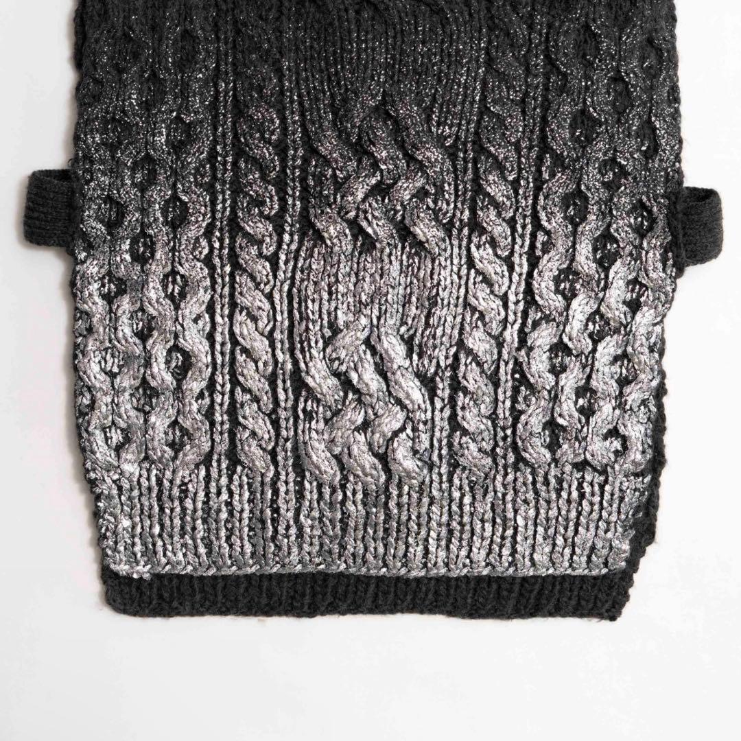 新品未使用　MAISON SPECIAL メタリックホイルケーブルベスト