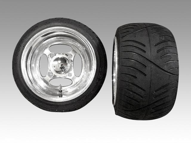 ホンダジャイロにクロスアルミホイール・扁平タイヤ 205/30-10