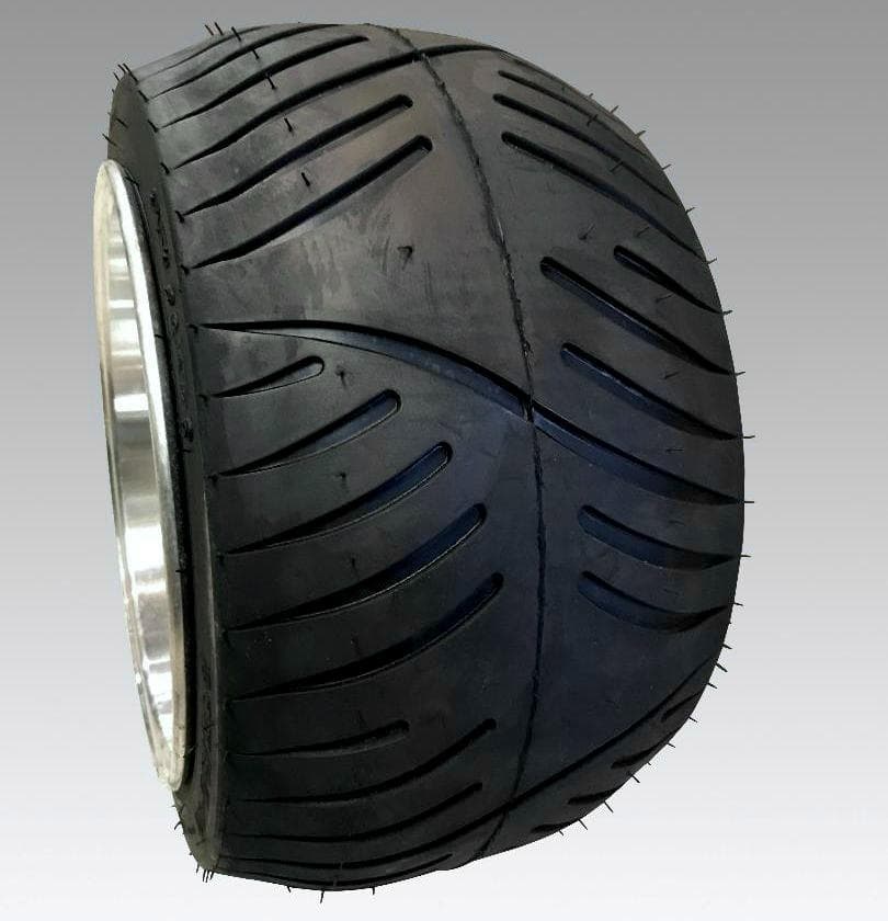 ホンダジャイロにクロスアルミホイール・扁平タイヤ 205/30-10