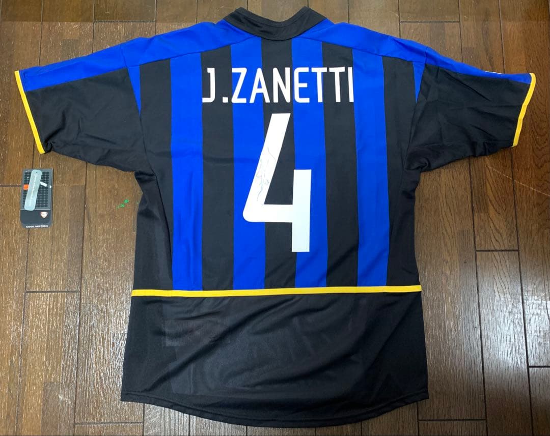 ナイキ正規品　インテル　02-03 サネッティ ユニフォーム