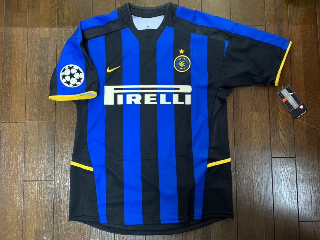 ナイキ正規品　インテル　02-03 サネッティ ユニフォーム