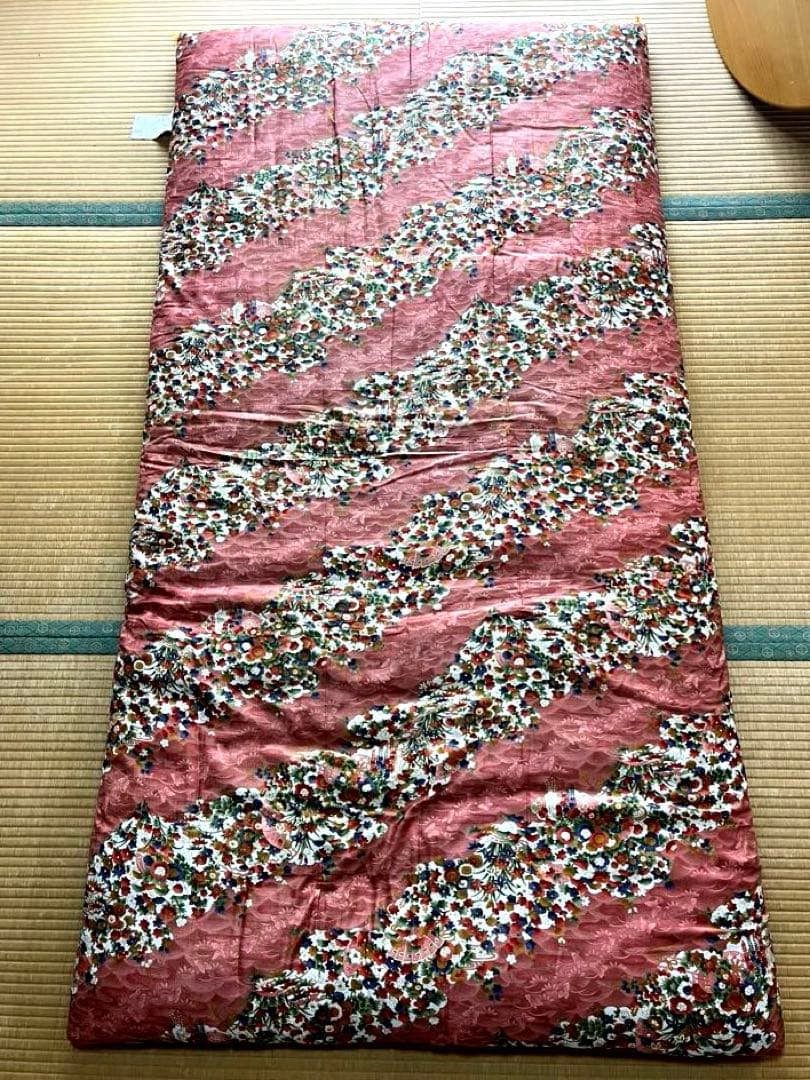 シングルサイズ 敷布団2枚組 綿布団 昭和レトロ