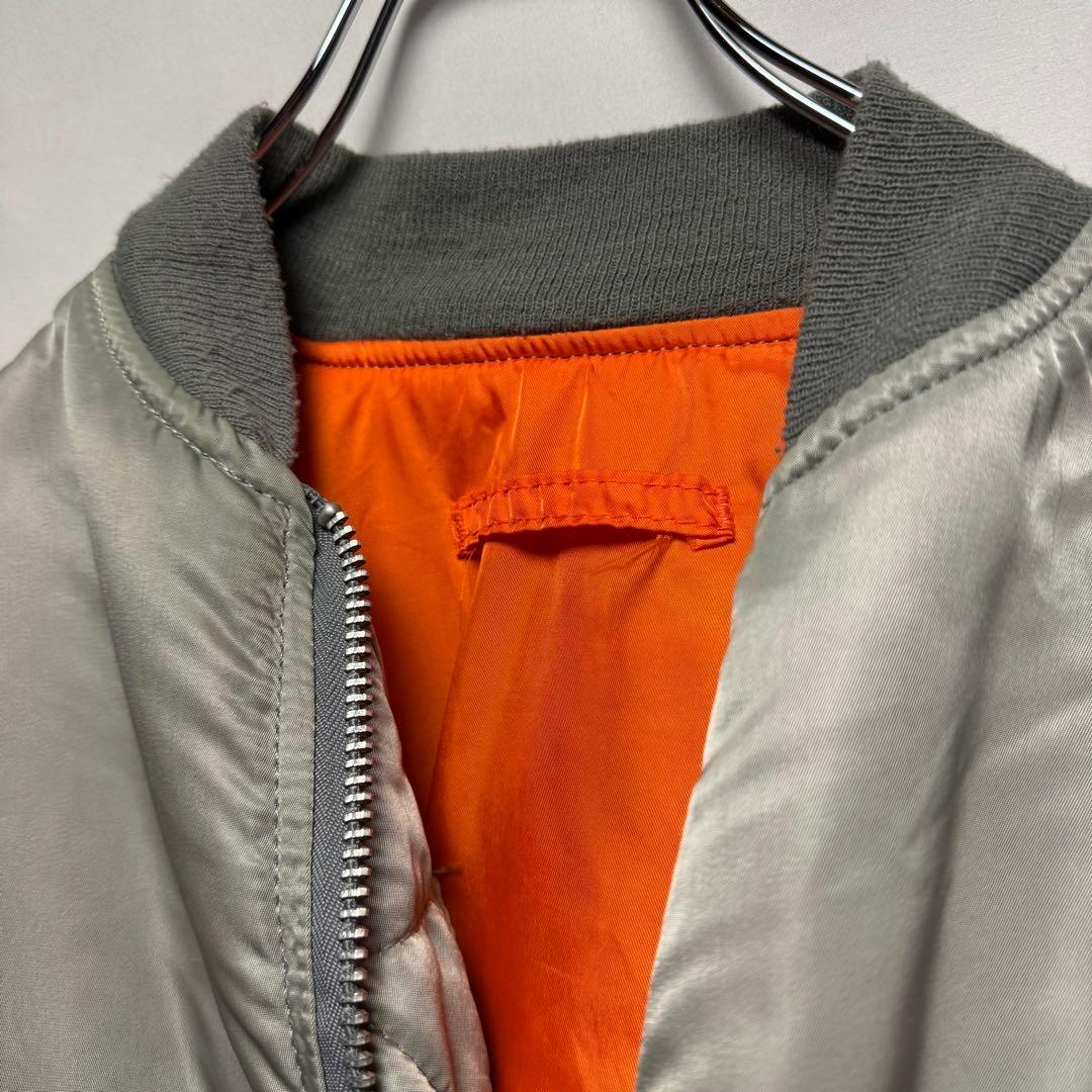 alpha made in USA MA-1 silver シルバー　20