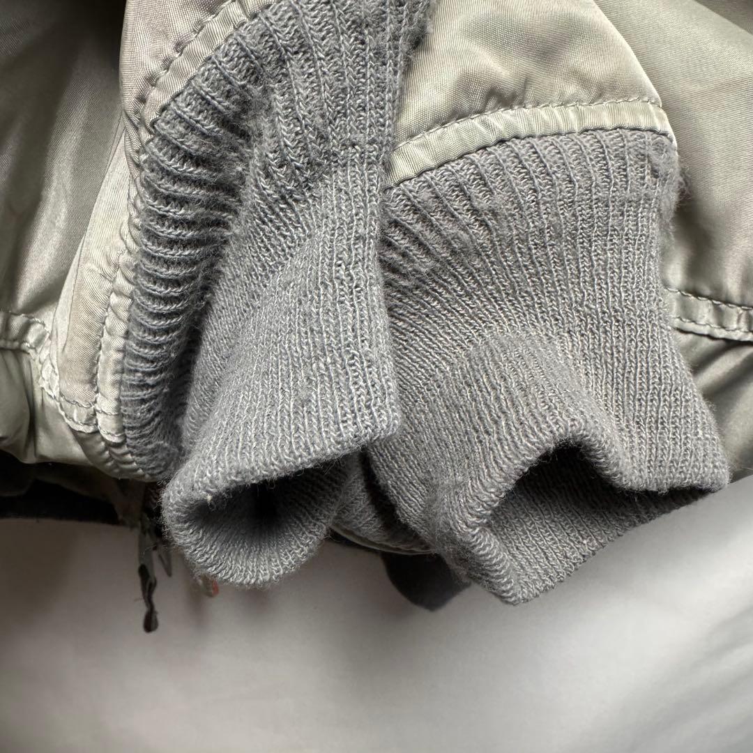 alpha made in USA MA-1 silver シルバー　20