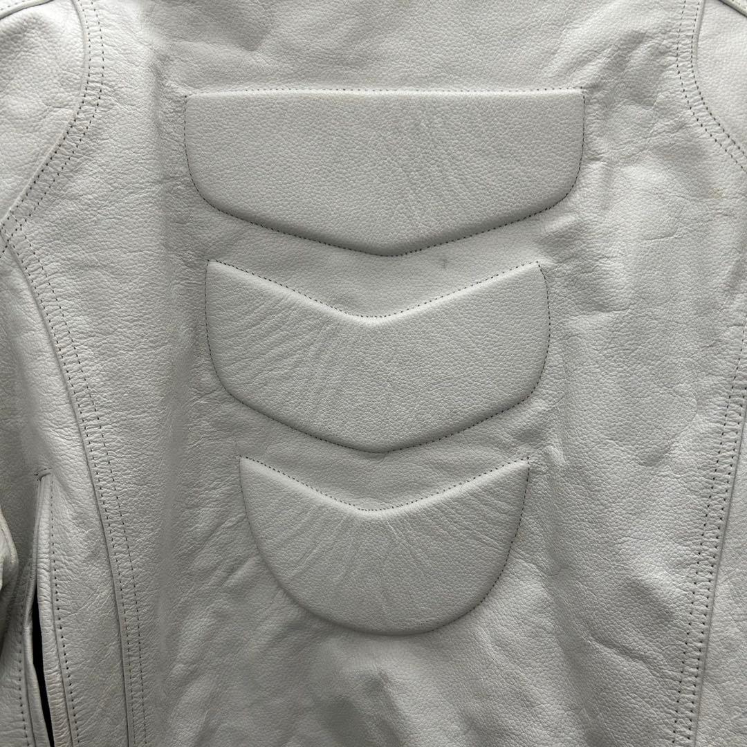 【希少サイズXL】パット入りライダースJKT