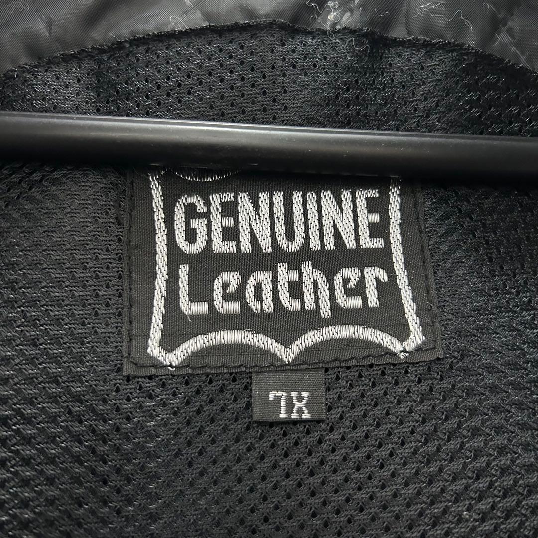 【希少サイズXL】パット入りライダースJKT