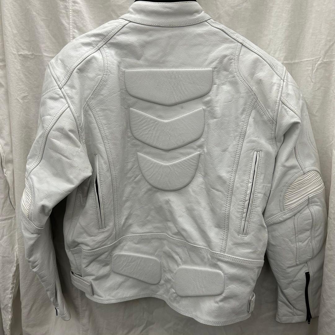 【希少サイズXL】パット入りライダースJKT