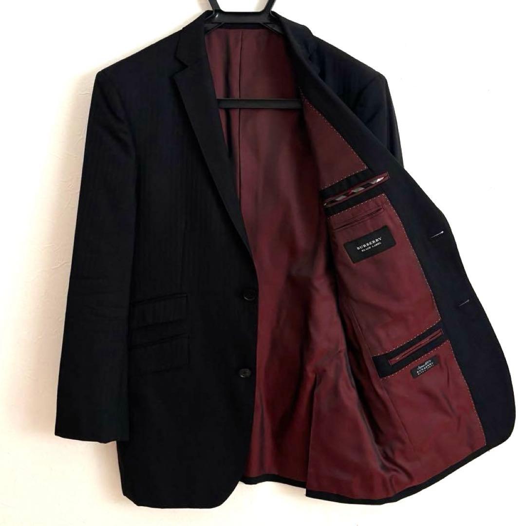 BURBERRY BLACK LABEL スーツ 3ピース 38 R M 黒