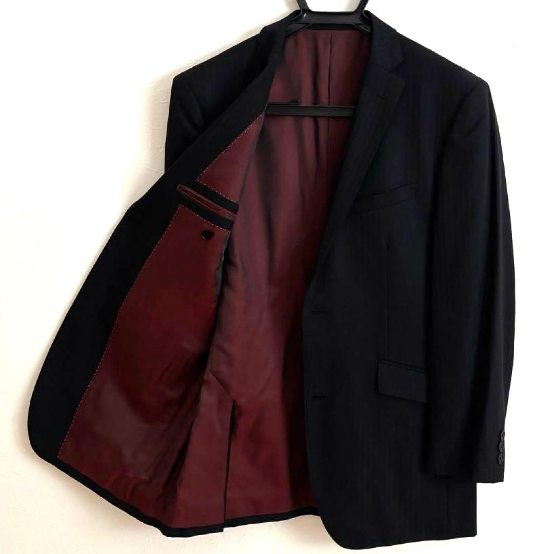 BURBERRY BLACK LABEL スーツ 3ピース 38 R M 黒