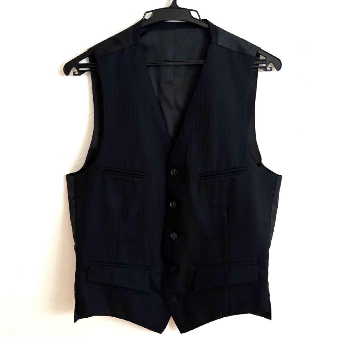 BURBERRY BLACK LABEL スーツ 3ピース 38 R M 黒