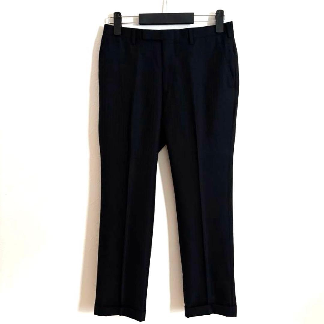 BURBERRY BLACK LABEL スーツ 3ピース 38 R M 黒