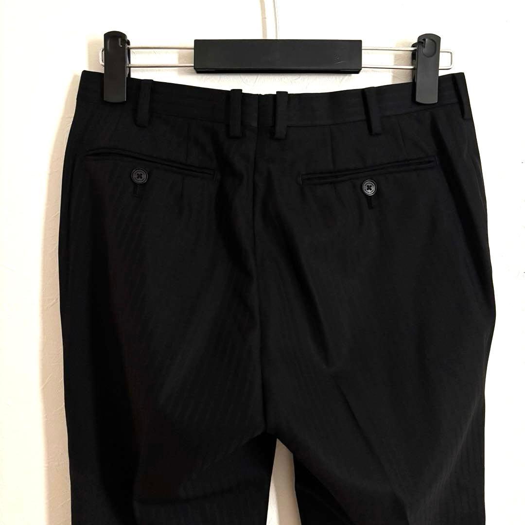 BURBERRY BLACK LABEL スーツ 3ピース 38 R M 黒