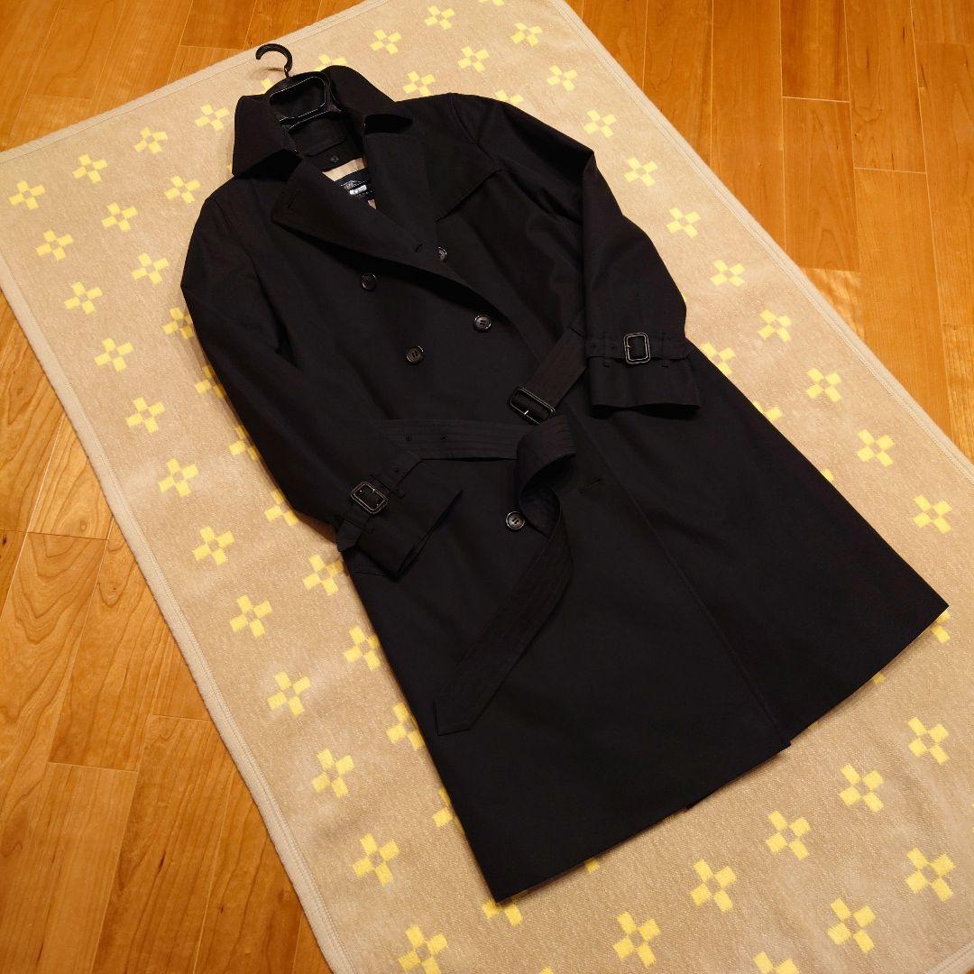 バーバリー トレンチコート ダブルブレスト ブラック 40サイズ ライナー付き