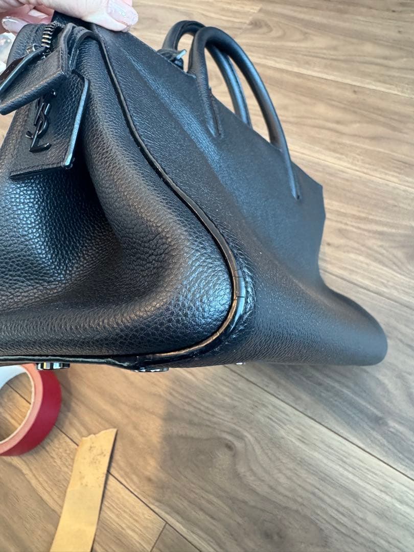 KM　サンローラン　カバリヴゴーシュ 2WAY バッグ　スモール