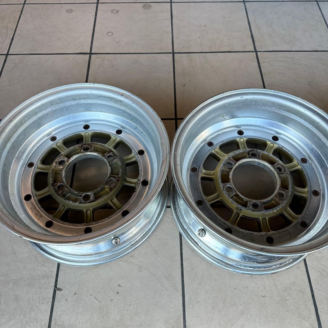 ノ*パ様 スピードスター　6H 139.7 15インチ スポーク ホイール 4個