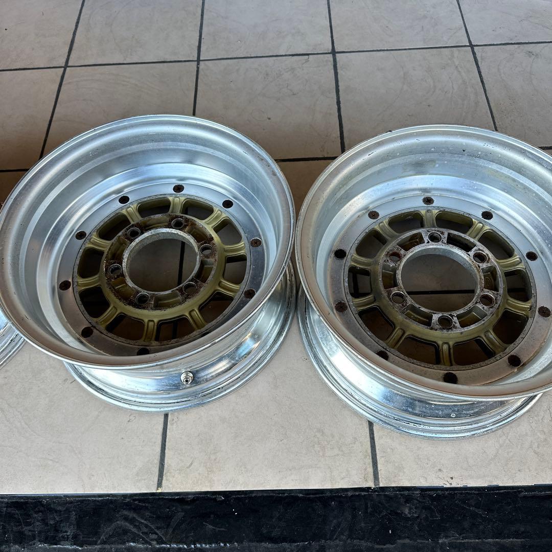 ノ*パ様 スピードスター　6H 139.7 15インチ スポーク ホイール 4個