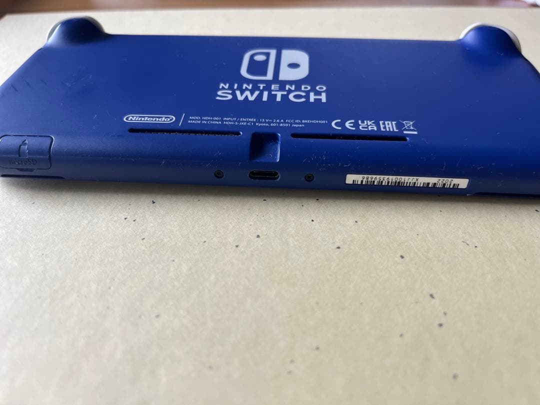 ジャンク★Nintendo SwitchLite 本体★ブルー