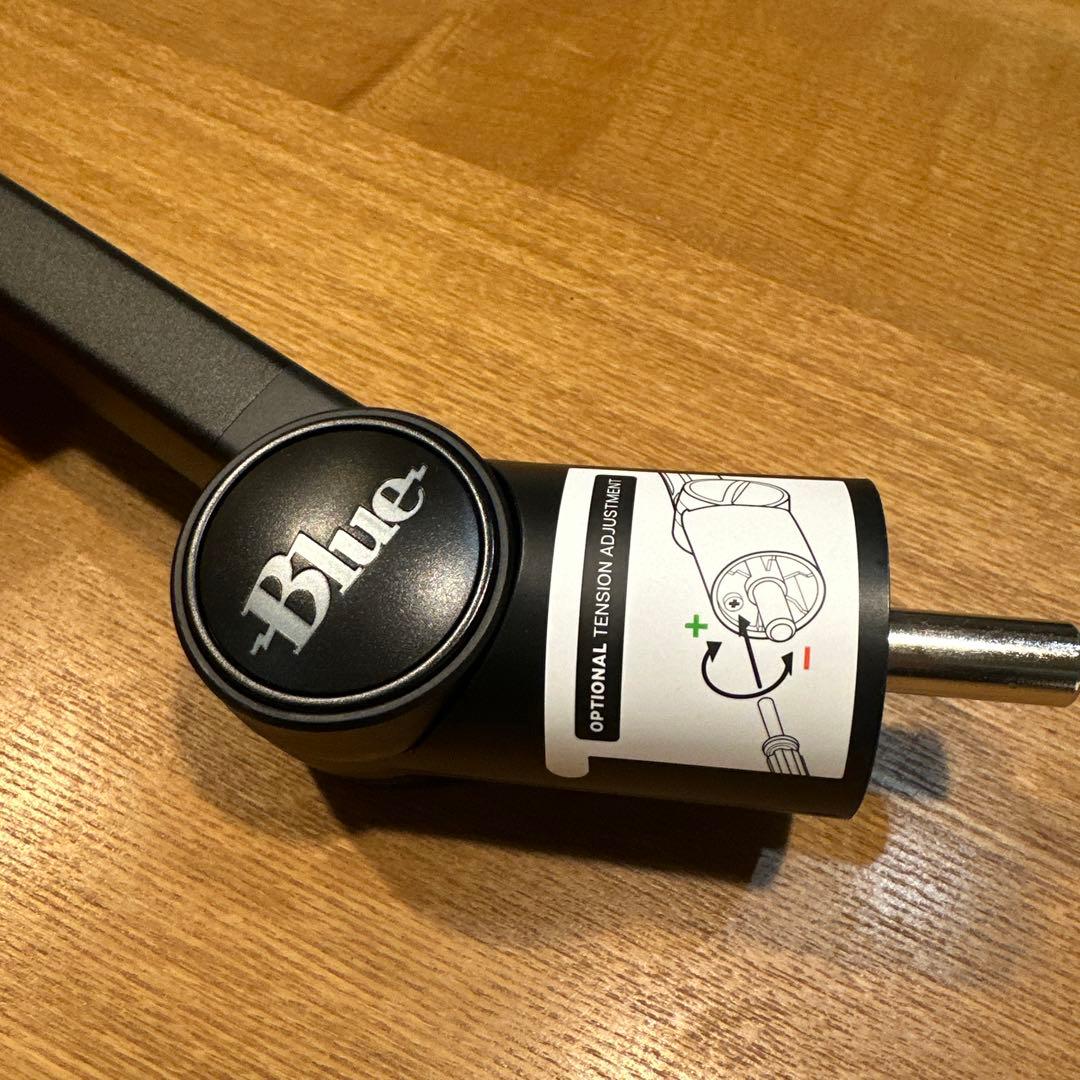 【Blue Compass】 ブラック マイクアーム アルミ製