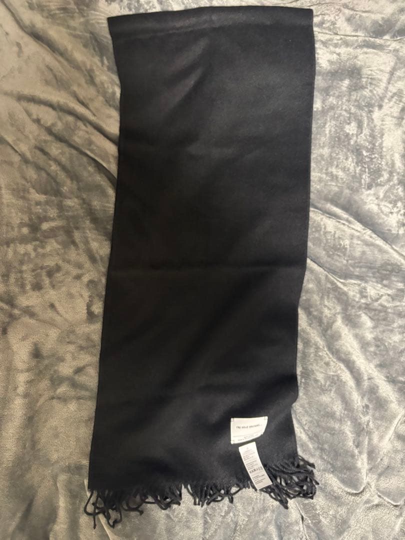 THE INOUE BROTHERS ベビーアルパカ マフラー 黒