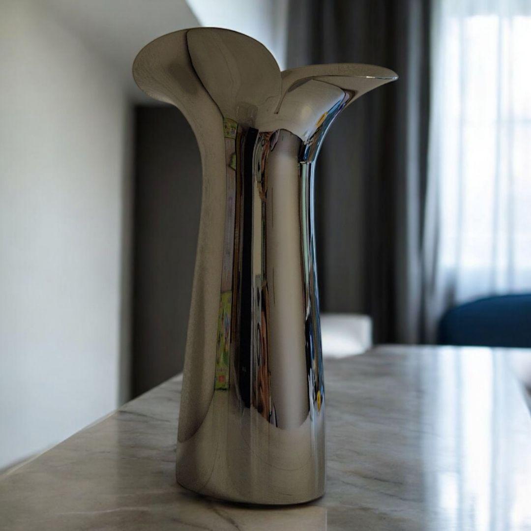 【美品】ジョージ ジェンセン BLOOM BOTANICA ベース 花瓶22cm