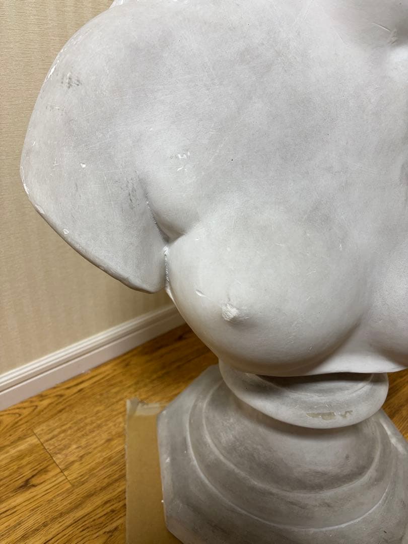 石膏像　カピトリーノのヴィーナス胸像(カッパ)　大型