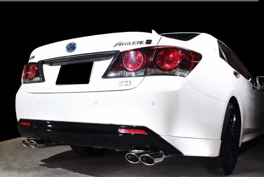 210系クラウンハイブリッド AWS210 中間 リアピース マフラー