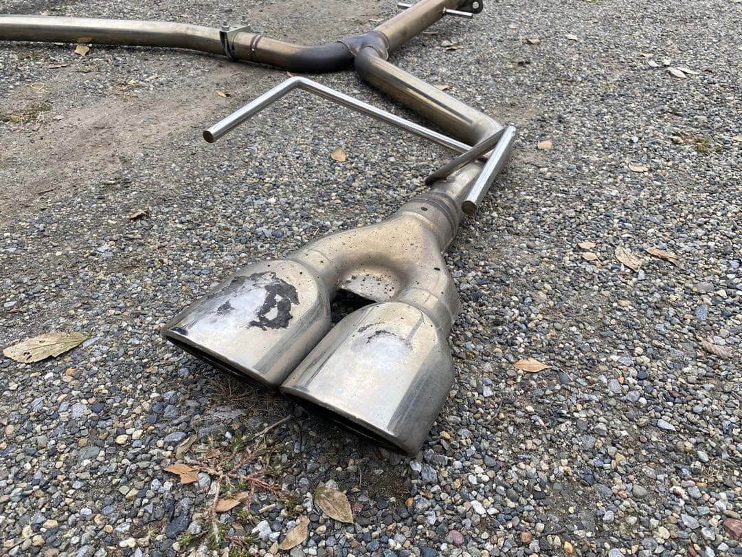 210系クラウンハイブリッド AWS210 中間 リアピース マフラー