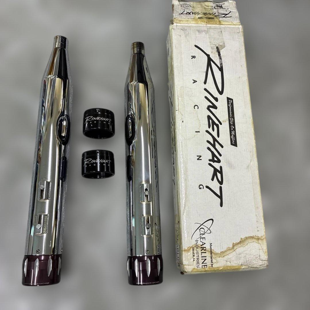 ハーレー LINE HART 4インチ スリップ オン マフラー