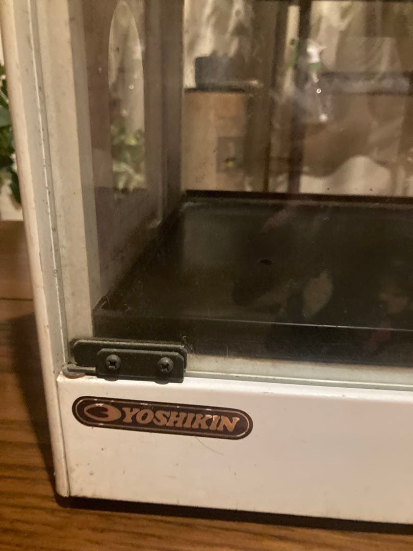 昭和レトロ　ベルミコーヒー缶ウォーマー　ヨシキン　FW-48 前後扉　稼働品