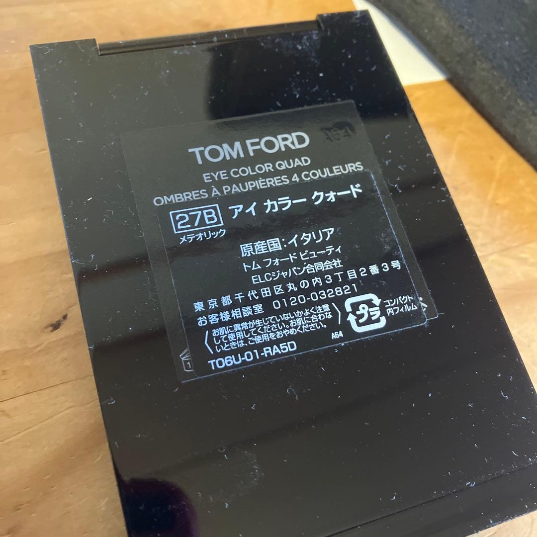 【新品】TOM FORD アイカラー クワッド 27B