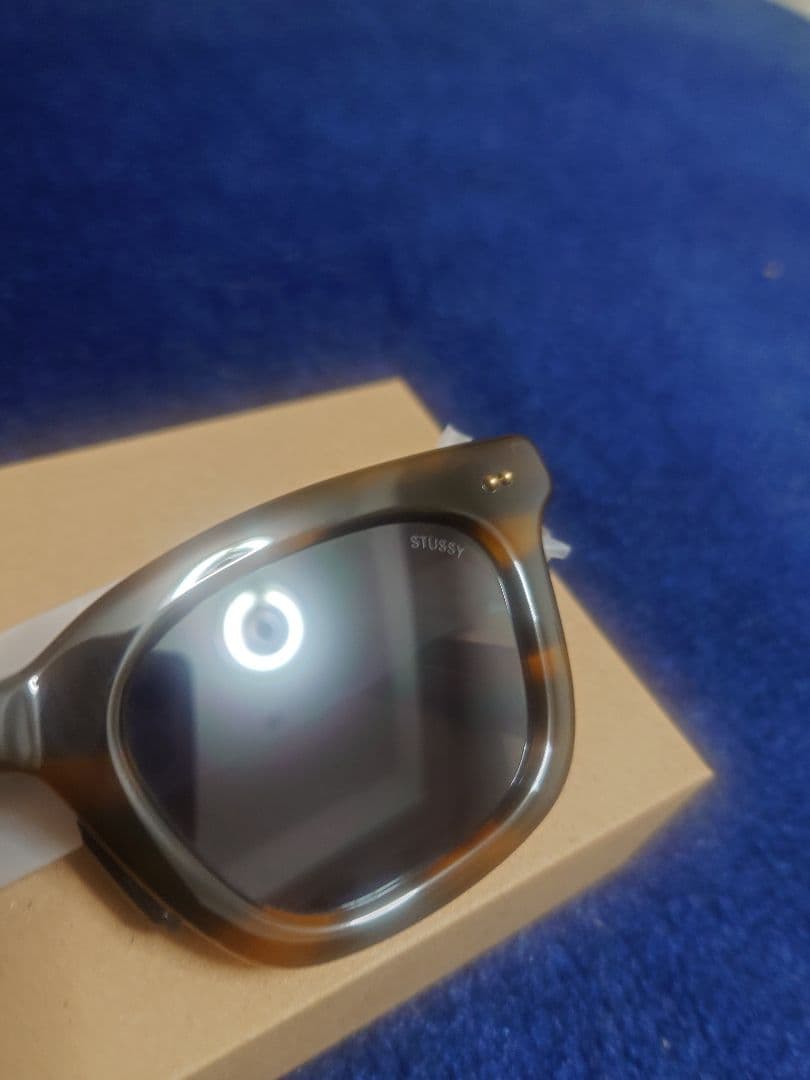 パ*プ様 stussy ステューシー サングラス　Brown　メンズ　レディース