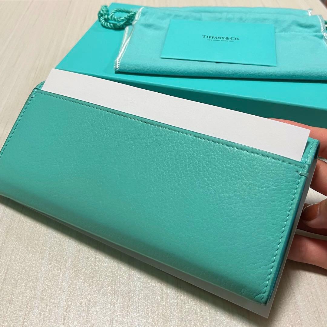 ティファニーキャットストリート　コンチネンタルフラップウォレット長財布
