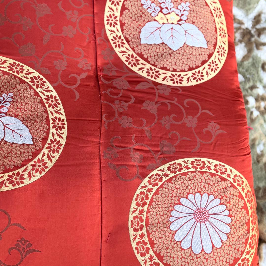 K様へ感謝お嫁入‼️干したてふかふか‼️FUTON蔵出婚礼敷きふとん降誕祭色赤緑2枚