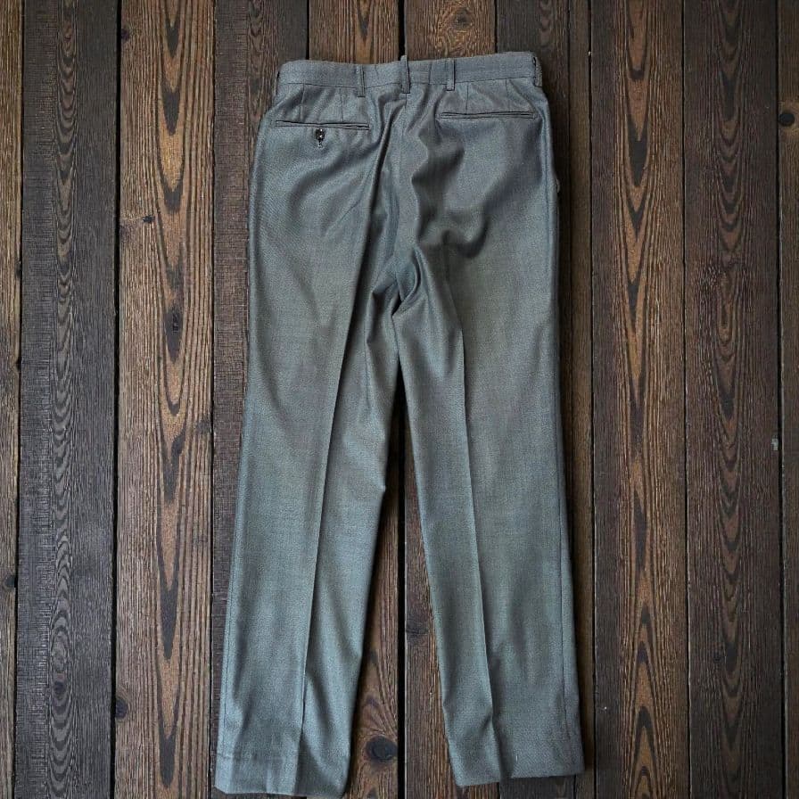 美品 パーソンズ 3ピース スーツ セットアップ YA6 グレー　メンズ