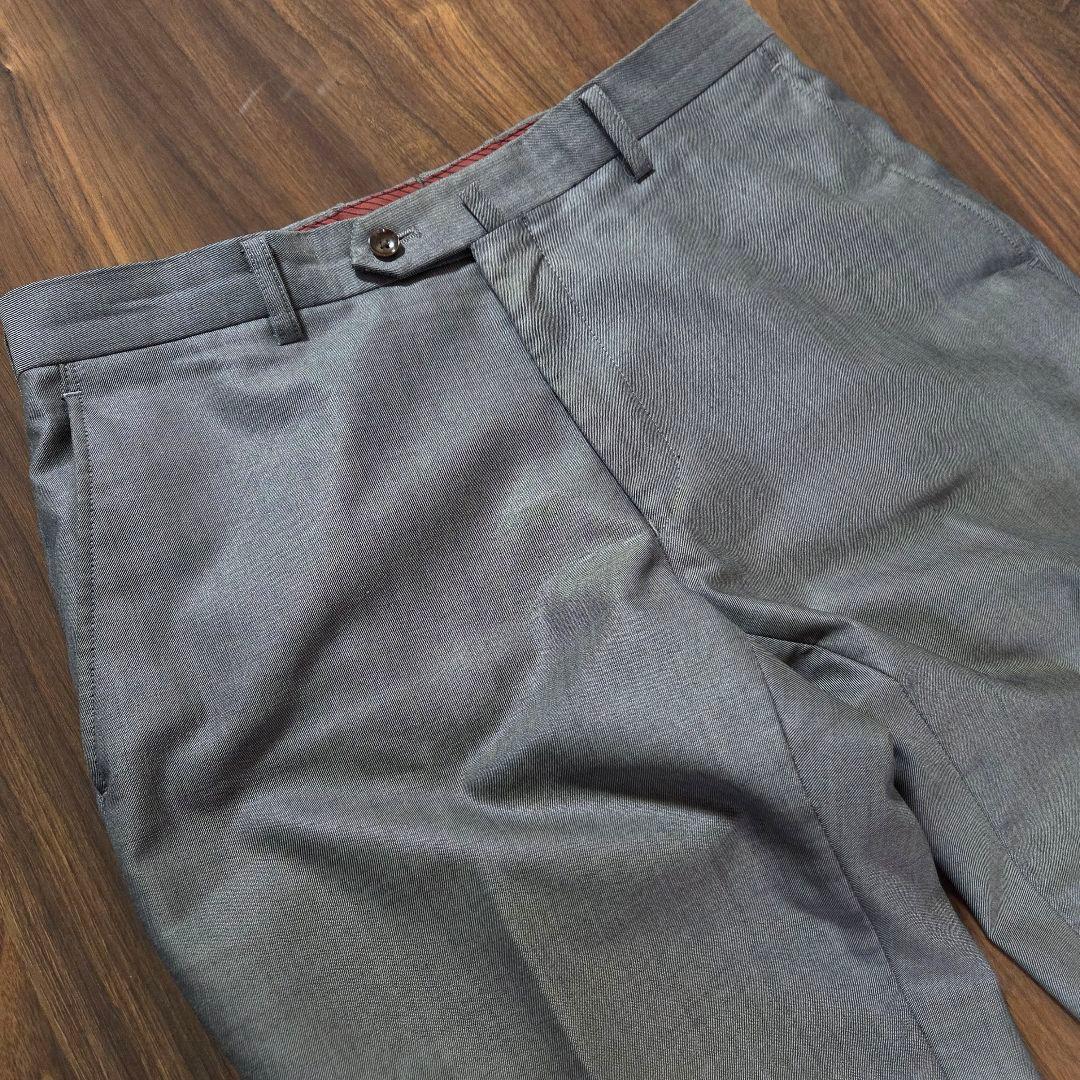 美品 パーソンズ 3ピース スーツ セットアップ YA6 グレー　メンズ