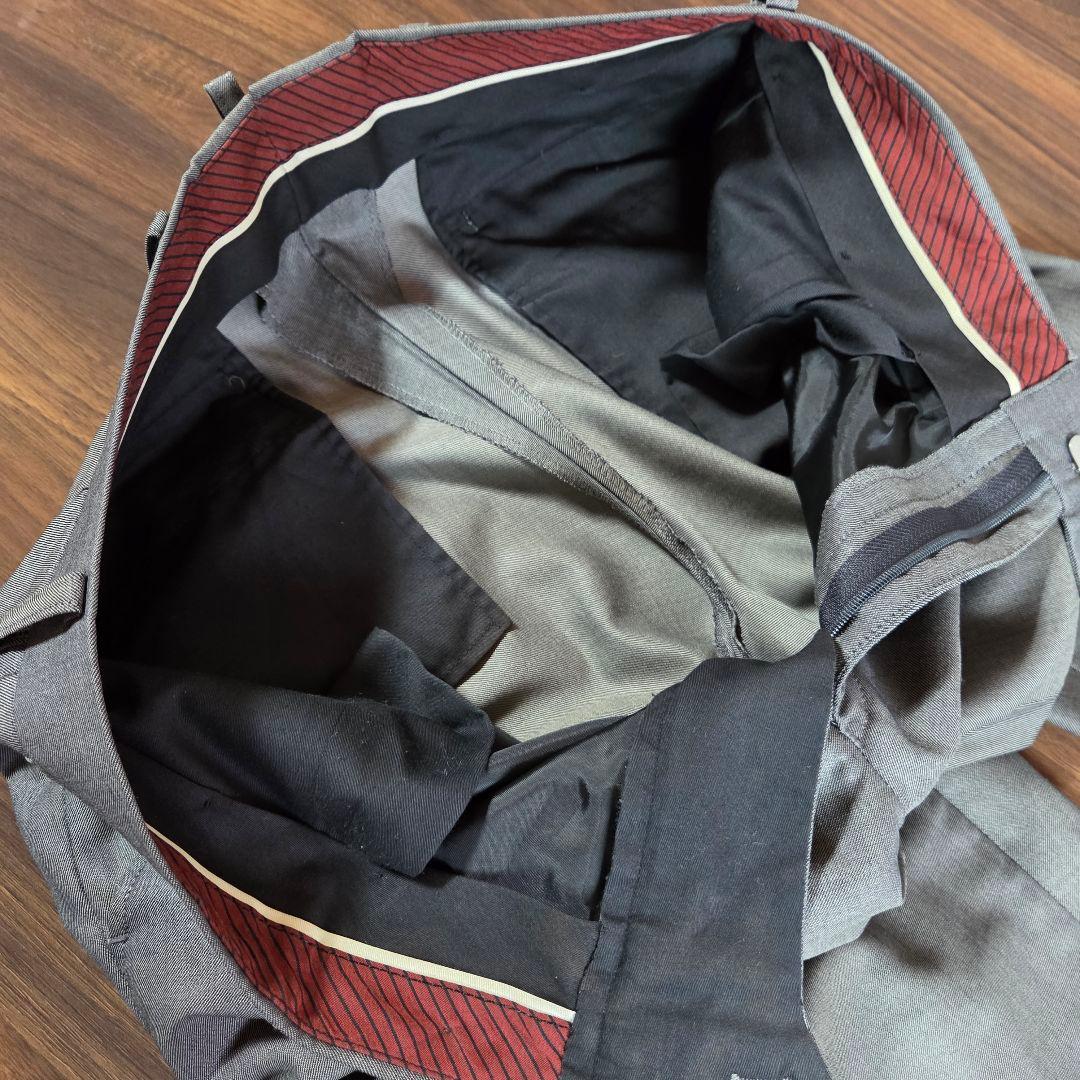 美品 パーソンズ 3ピース スーツ セットアップ YA6 グレー　メンズ