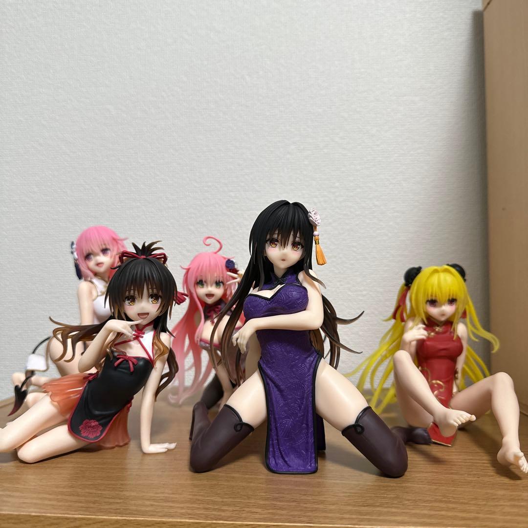 To LOVEる desktopcute5体セット 箱あり 開封品