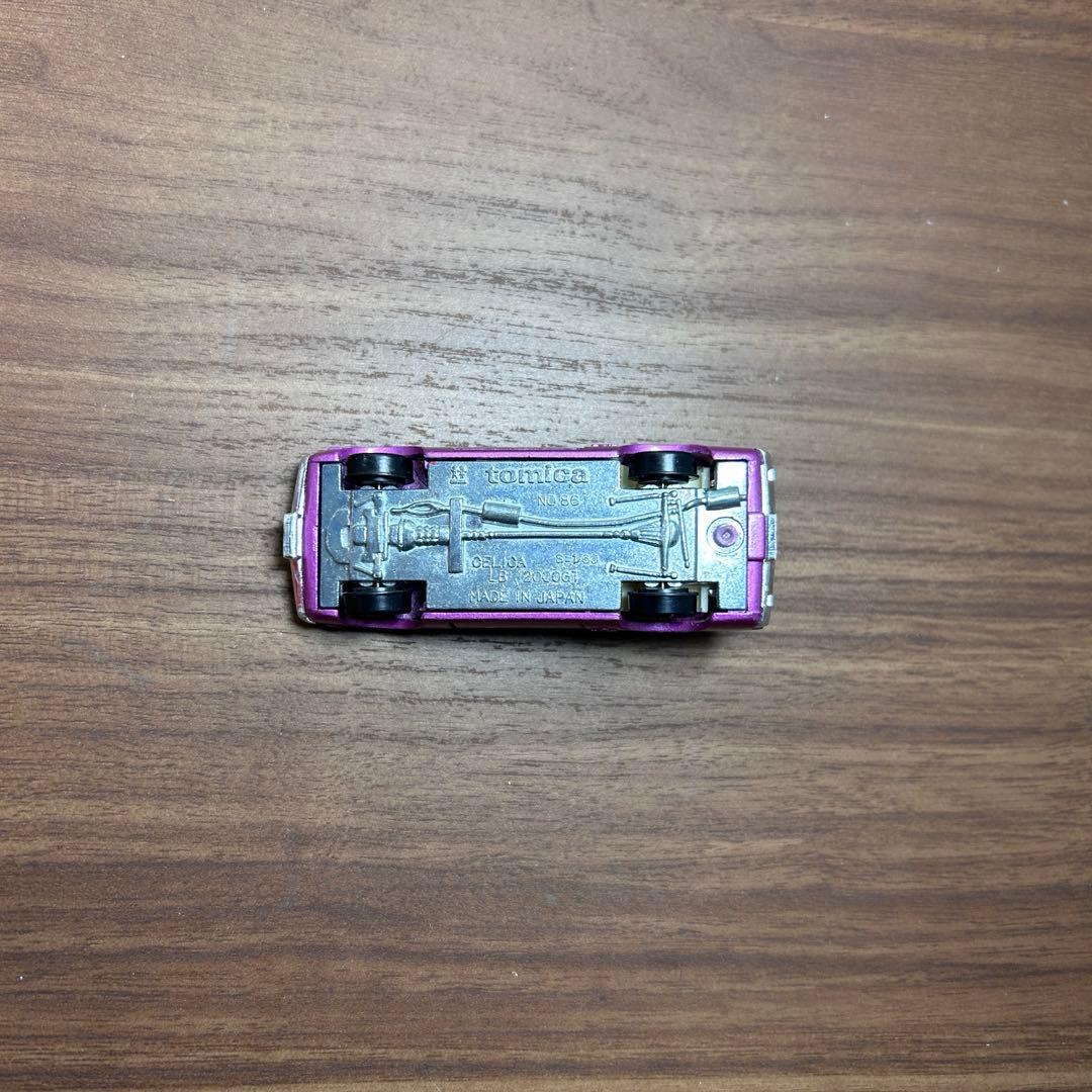 日本製絶版トミカNo.86トヨタ セリカ LB 2000GT 当時物