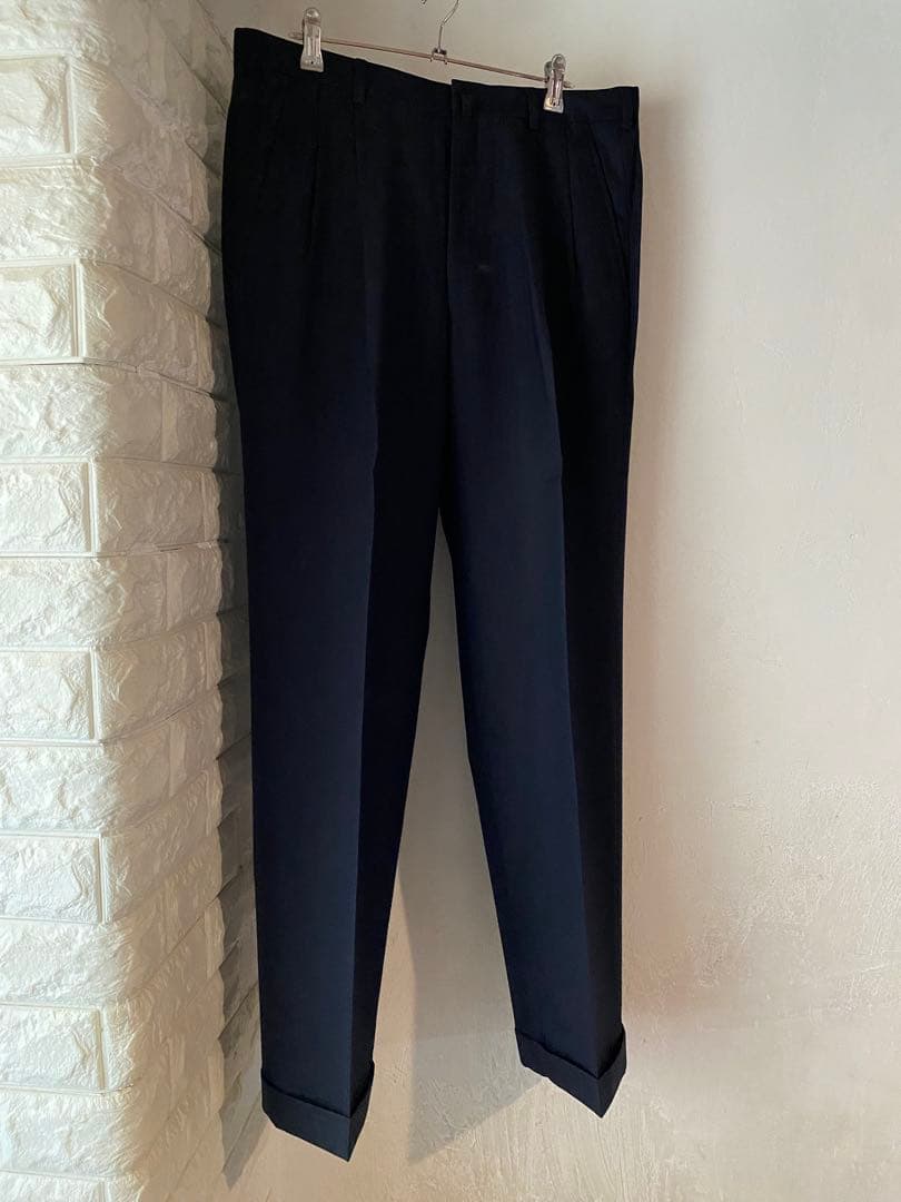 名作 ブルックスブラザーズ スーツ ストライプ hbt ネイビー