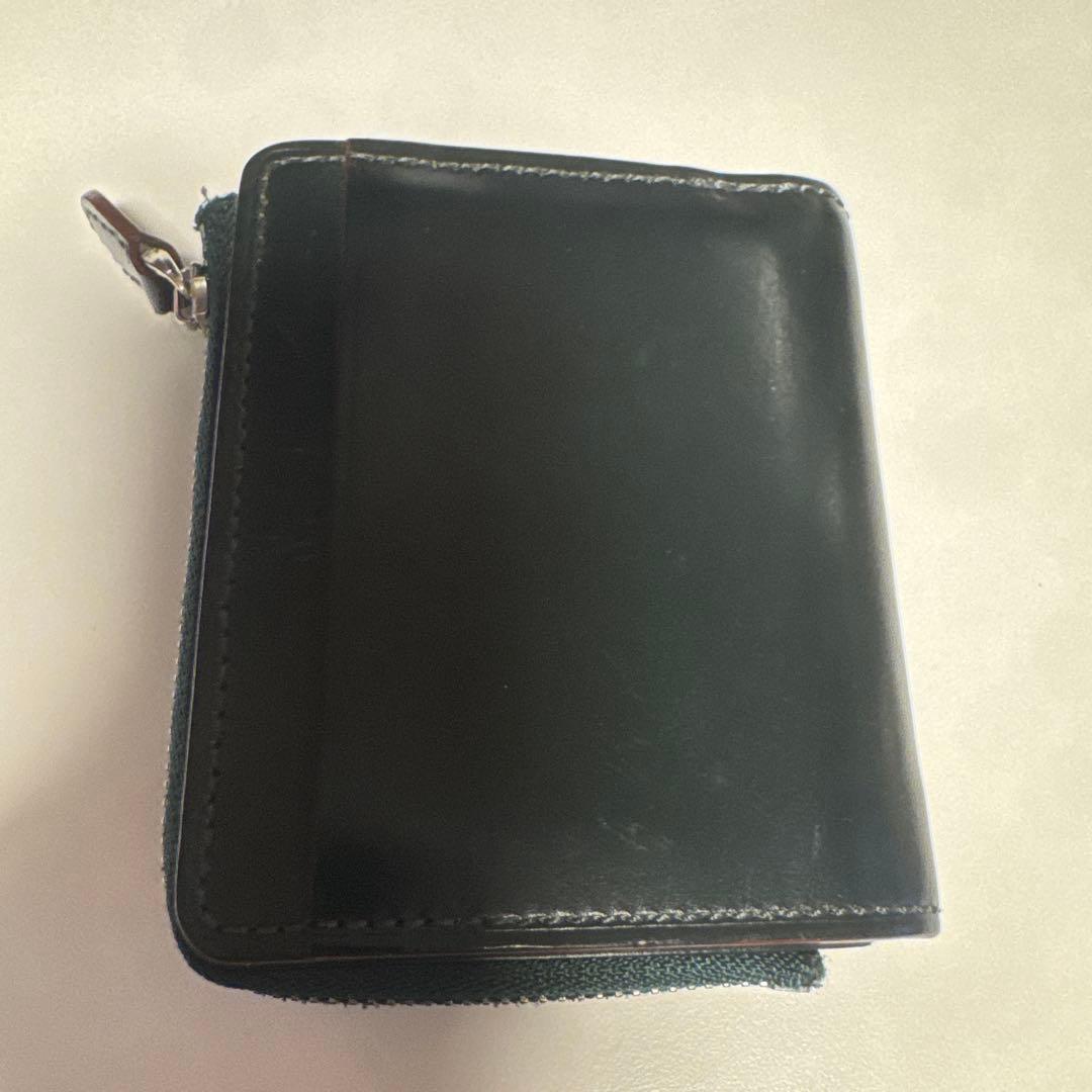 K*E様 GANZO AVON Lファスナー二つ折り財布 ブリティッシュグリーン