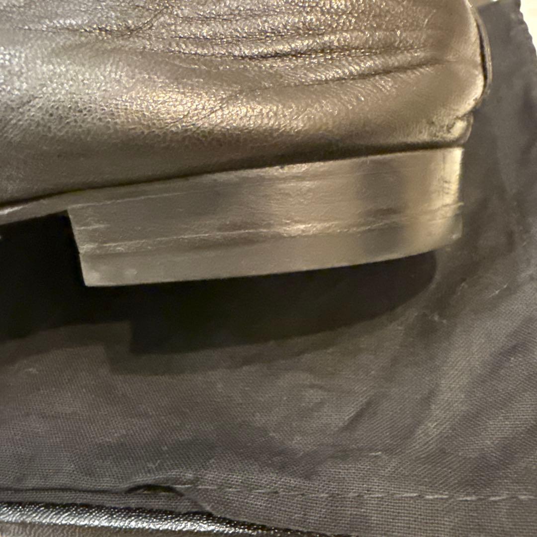 CHANEL バレエシューズ　黒　38 24cm バレリーナ　ブラック