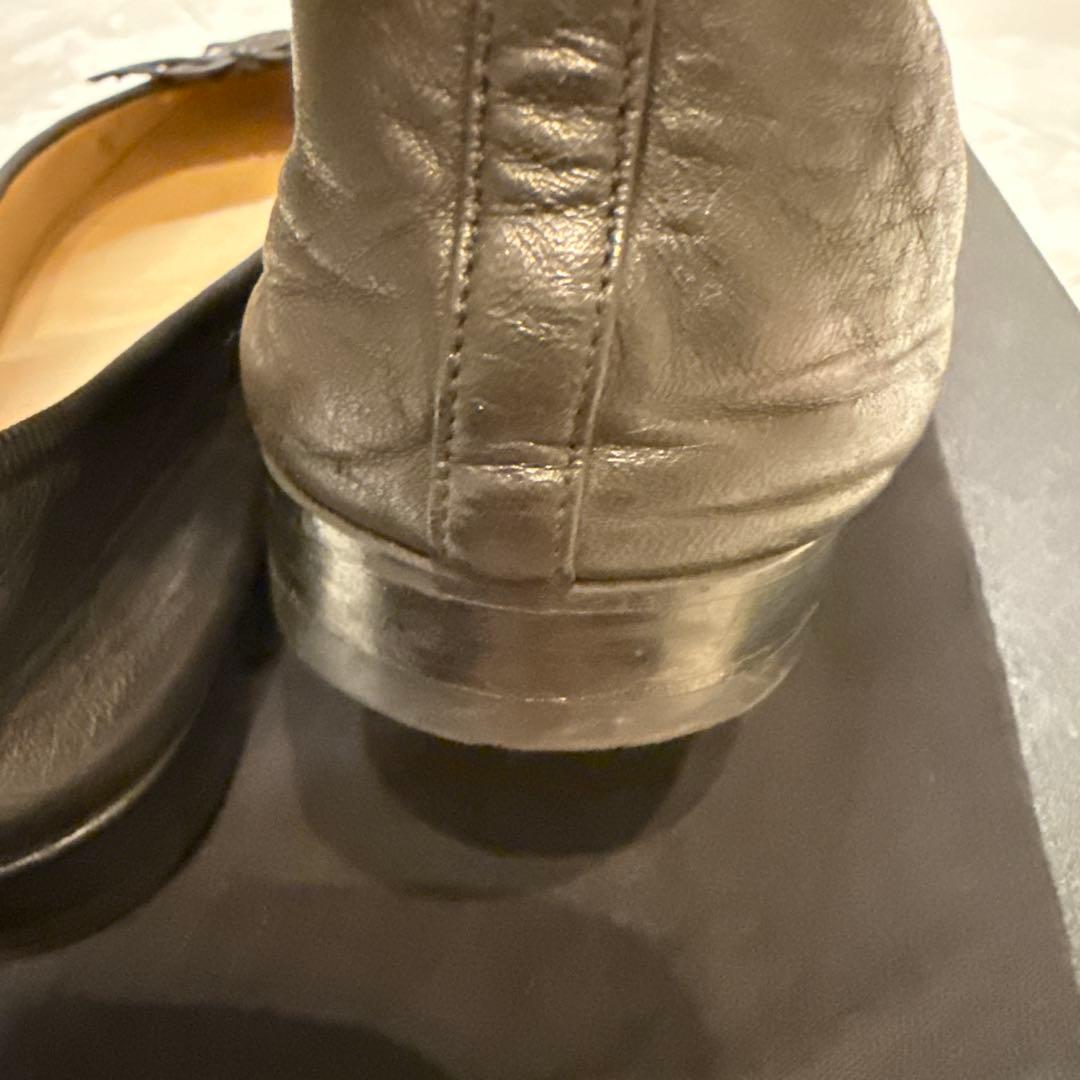CHANEL バレエシューズ　黒　38 24cm バレリーナ　ブラック